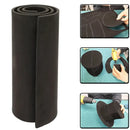 Black foam roll for crafting and cosplay, showcasing Keepheart EVA Foam Hand Tool Parts