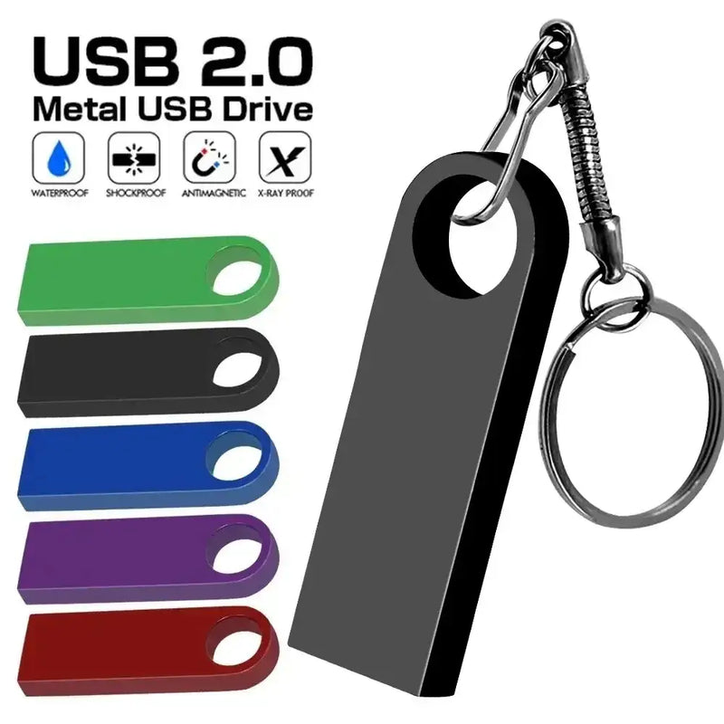 Metal KFHIrew USB flash disk with keyring, available in multiple colors, China interface type