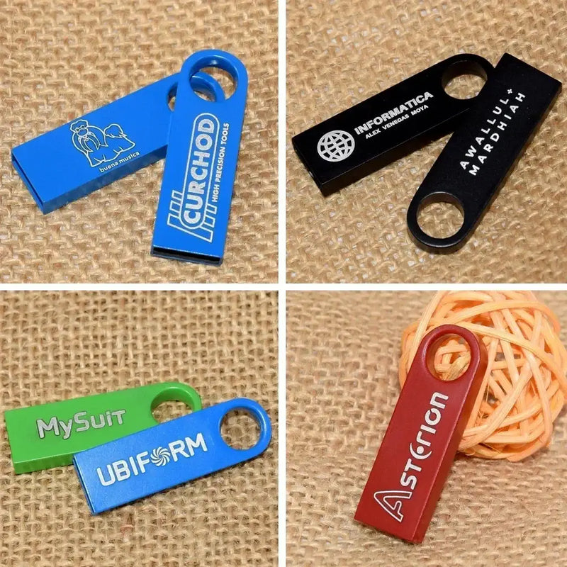 Colorful KFHIREW USB 2.0 flash disks from China with custom branding and logos