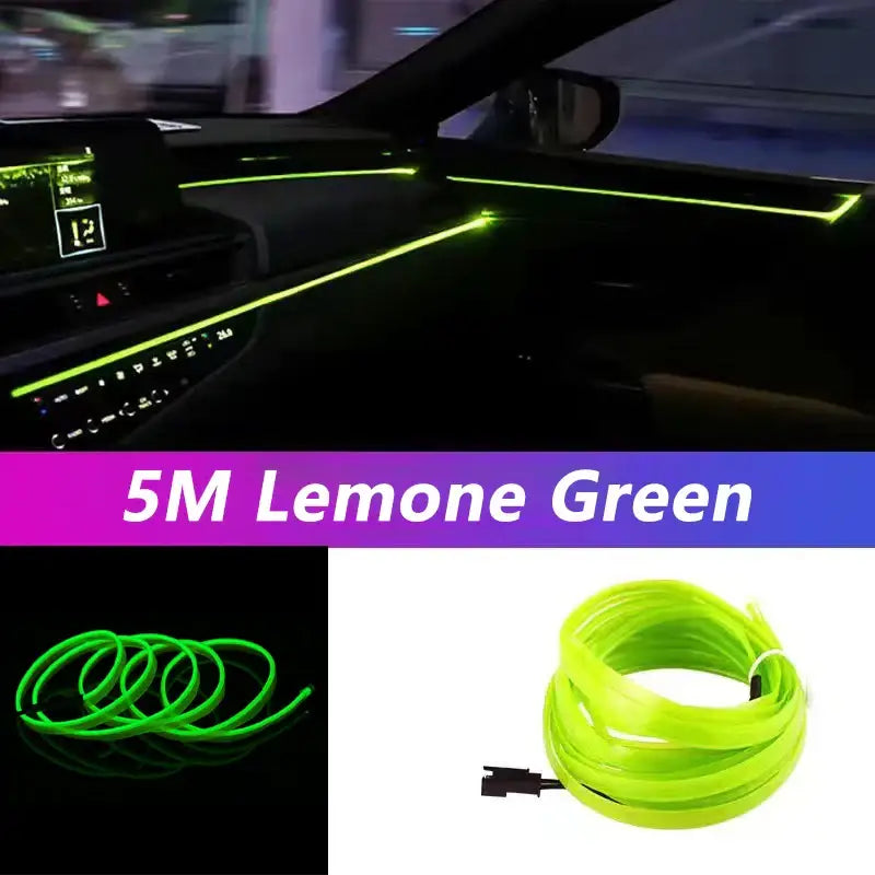 Neon green flexible light strip in KIEND Atmosphere Lamp for relaxation in China