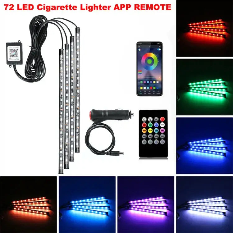 LED light strips with remote and app control for KIEND Voice Control Atmosphere Lamp