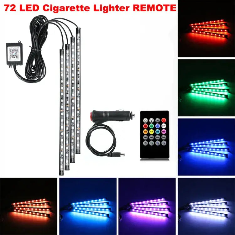 LED light strips with remote control for KIEND Voice Control Atmosphere Lamp car interior lighting