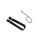 U-shaped metal clip with prongs and wire spring, KOU JIANG B36B7HH1504336-D from Mainland China