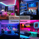LED Chip Strip Light with RGB Color Temp and Smart Features