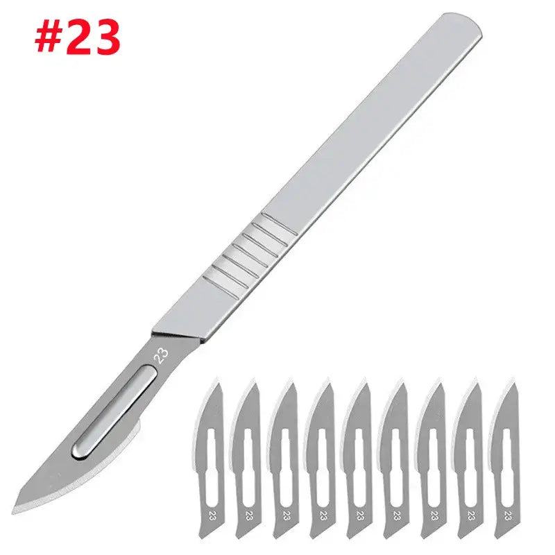 LISM DIY Supplies Stainless Steel Woodworking Sharp Blade with multiple replacement blades