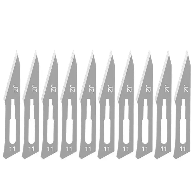 Set of LISM DIY Supplies stainless steel surgical scalpel blades for precise carving