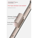 Metallic hinge showcasing chrome plating on LIXIU Multifunctional Tool made with Chromium-Vanadium Steel
