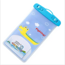 Waterproof Huawei Nova flip case with cartoon giraffe design and Pinking text