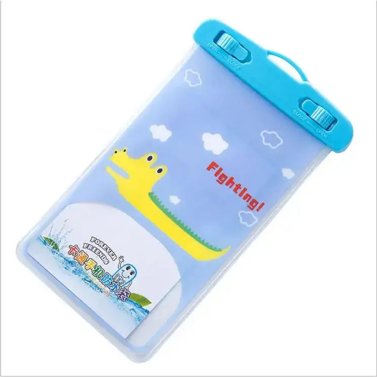 Waterproof Huawei Nova flip case with cartoon giraffe design and Pinking text