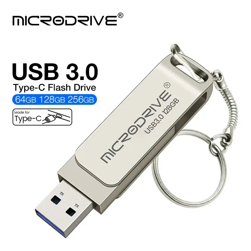 USB C Type C USB3.0 flash drive 64GB 128GB 256GB for Huawei and Andriods