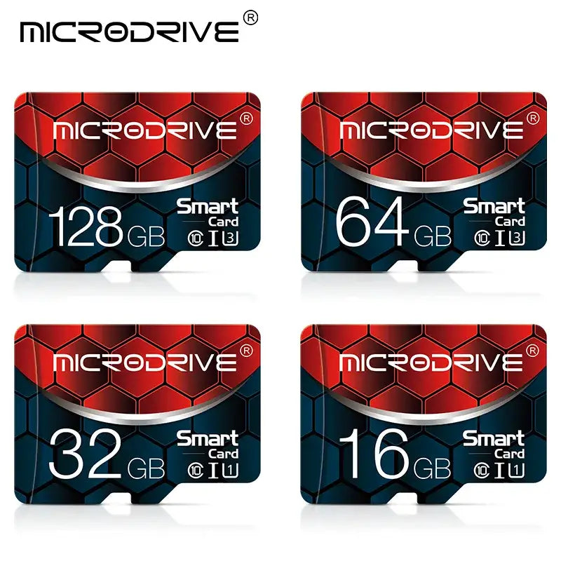 MicroSD memory cards 16GB to 128GB for MicroDrive V10 Application Performance storage