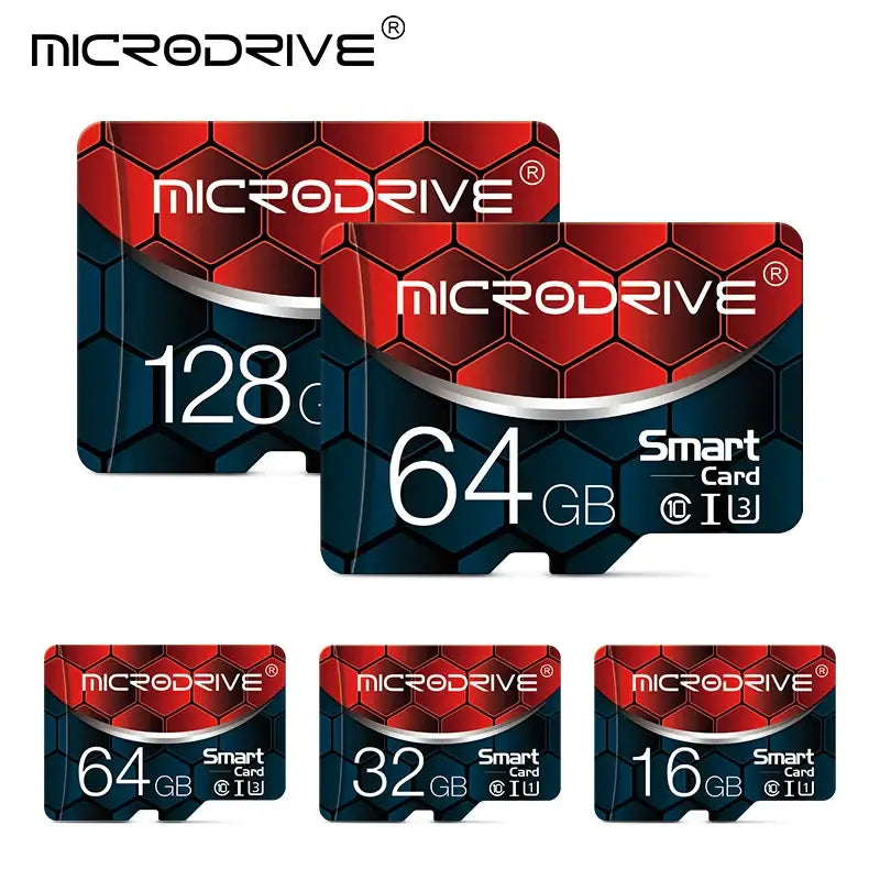 MicroSD memory cards 16GB to 128GB for MicroDrive V10 Application Performance Storage