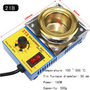 Soldering pot with temperature control for MLDCZS Alloy Steel Tin Stove crafted in China