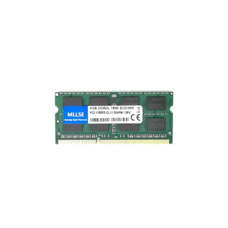 MLLSE Sealed SODIMM DDR3 Memory module featuring a blue label for enhanced performance