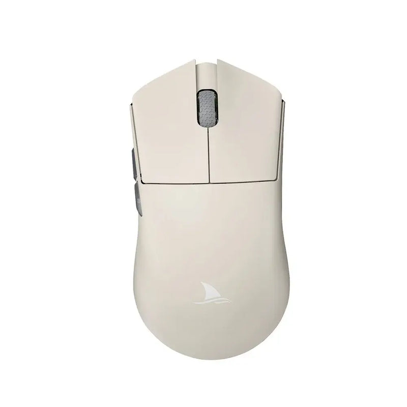 White wireless gaming mouse with scroll wheel from Motospeed Darmoshark M3 Bluetooth