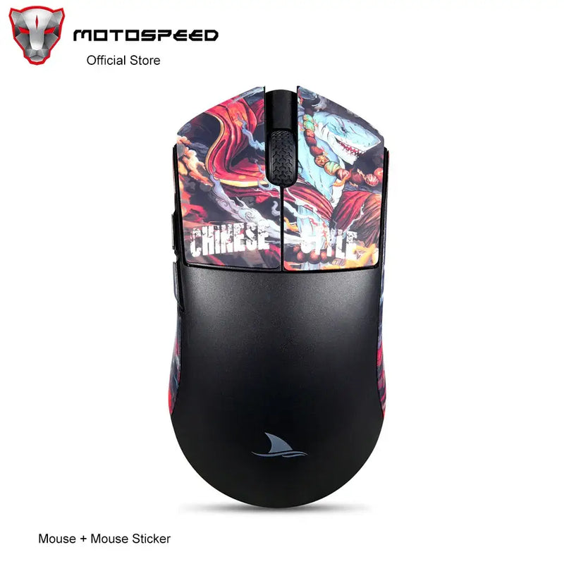 Colorful Motospeed Darmoshark M3 Bluetooth Wireless Gaming Mouse with vibrant design