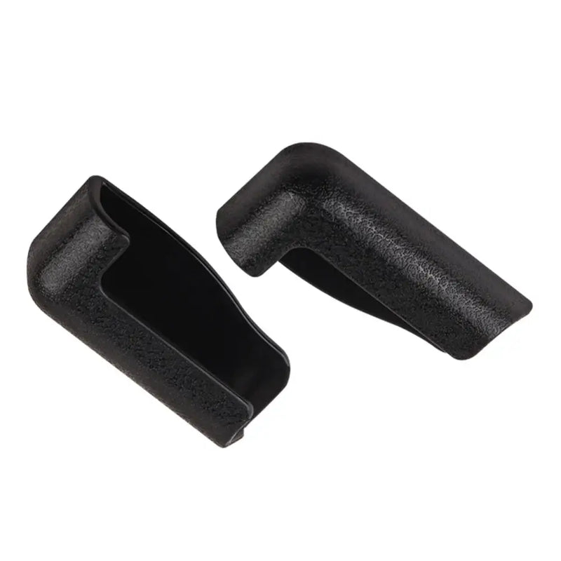 Pair of black plastic corner protectors for Multifunction Car Phone Mount for applicable mobile