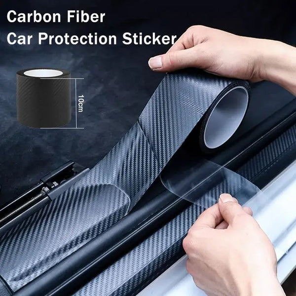 Application of Nano Carbon Fiber Car Sticker for enhanced appearance and protection on vehicle