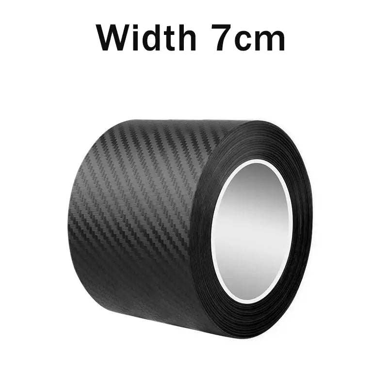 Roll of black carbon fiber tape 7cm for Nano Carbon Fiber Car Sticker application