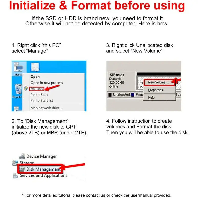 Step-by-step guide for initializing Ninth World Origin Hard Drive from Mainland China