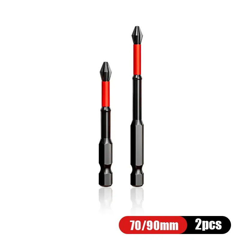 Two lengths of NIUXIANG Mini Screwdriver with strong magnetic screwdriver tips