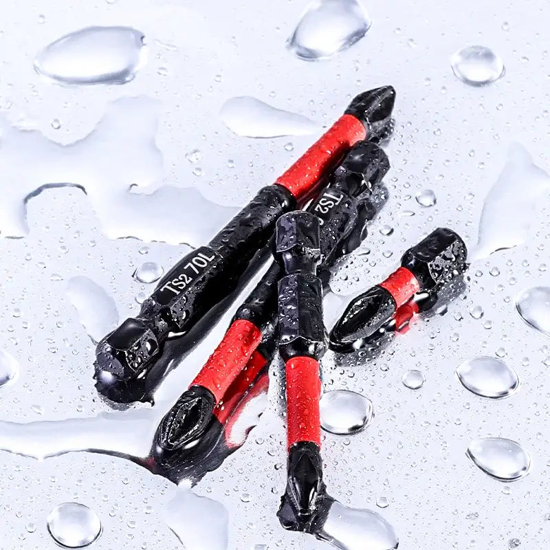 Red and black pliers with droplets, complementing Niuxiang Mini Screwdriver Set tools