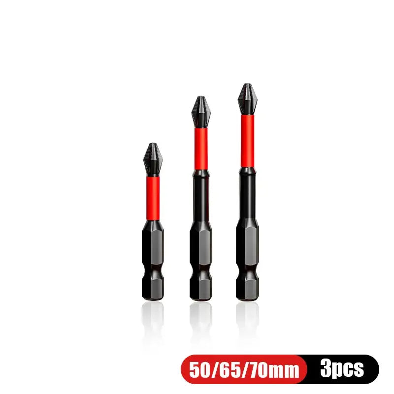 Set of three strong magnetic screwdriver tips in NIUXIANG Mini Screwdriver Set