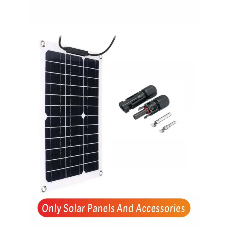 Solar panel with connectors and mounting accessories for NoEnName Null 300W module