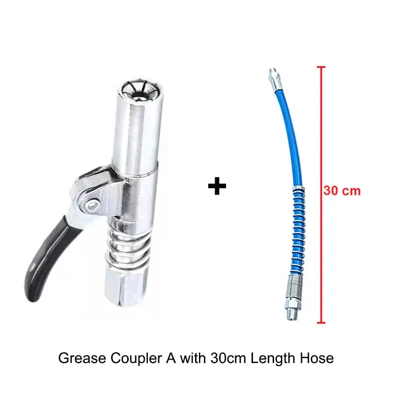 Grease coupler with 30cm hose for NoEnName Null Item Alloy Grease Guns lubrication