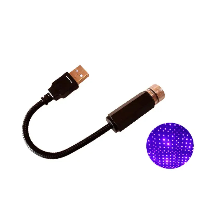 USB cable with purple light for NoEnName Null Atmosphere Lamp star projector