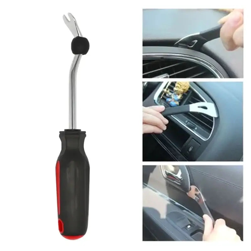 Screwdriver-like NoEnName Null Origin Auto Door Upholstery Remover for cleaning vents