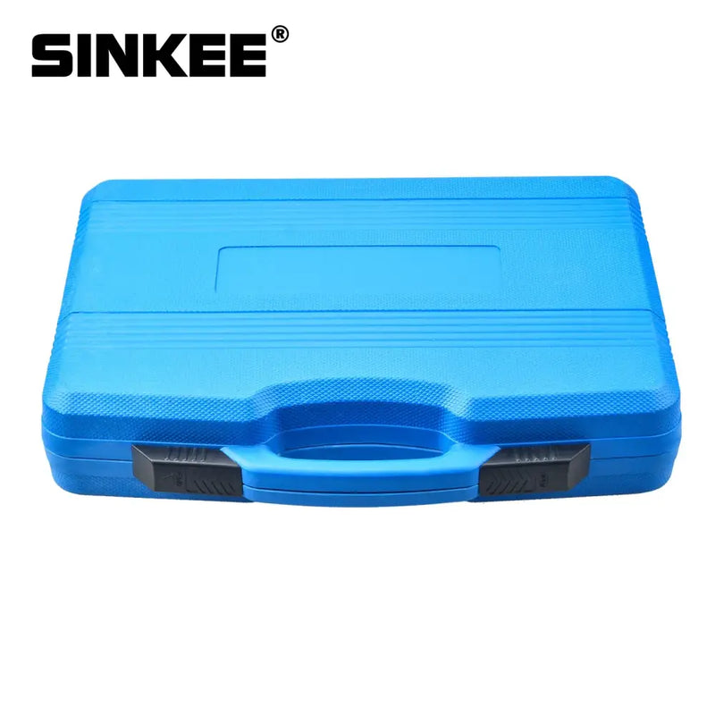 Blue plastic carrying case with handle for NoEnName Null Origin Auto Tools SK1644