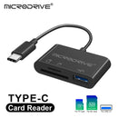 USB Type-C card reader adapter featuring NoEnName Null Card Multi Slot for versatile storage