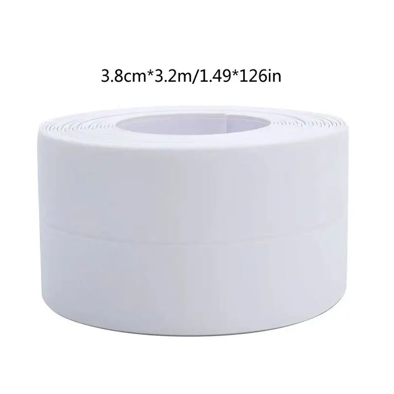 White adhesive tape for NoEnName Null DIY Plumbing, ideal for reliable pipe sealing