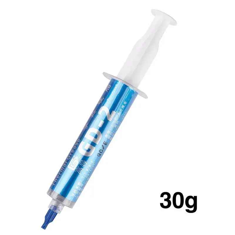 Syringe-style applicator of blue silicone sealant for DIY projects from Mainland China model