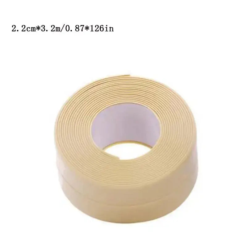 Beige adhesive tape from NoEnName Null for waterproof sealing in DIY supplies