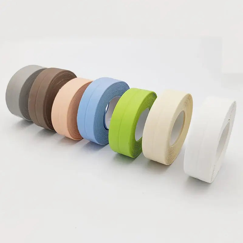 Shower Bath Sealing Tape Strips PVC Self Adhesive Waterproof Wall Sticker