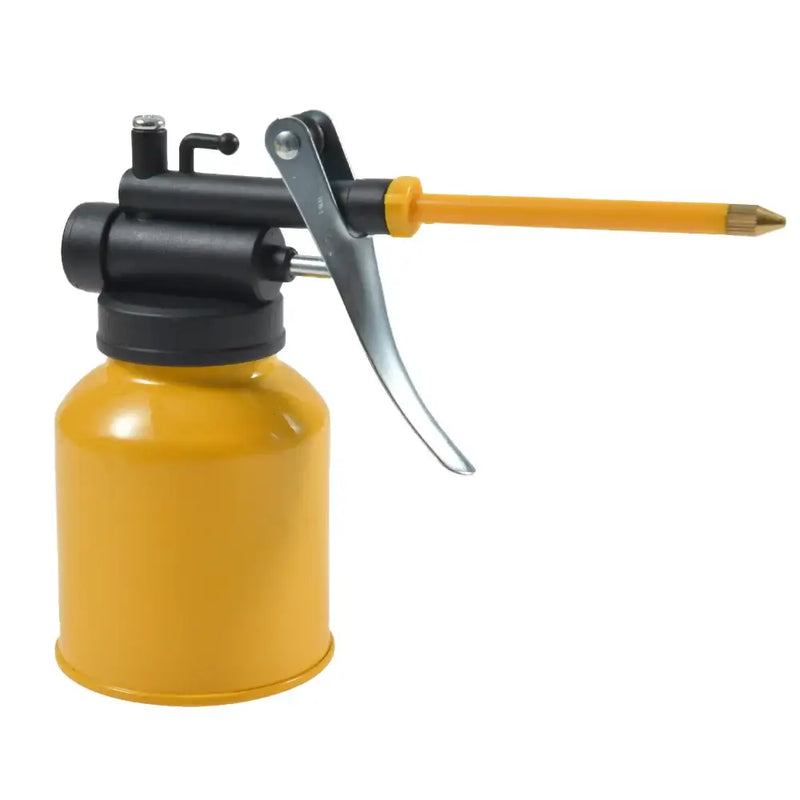 Yellow oil can with black pump mechanism for NoEnName Null Mainland China Model DN016-1