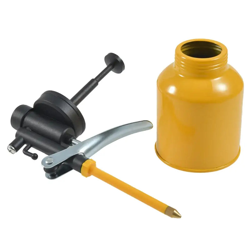 Yellow plastic container and pump for NoEnName Null Mainland China Model DN016-1 Grease Gun