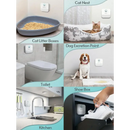 Collage of labeled pet care and household areas featuring NoEnName Null from Mainland China