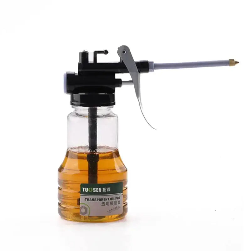 Transparent Oil Can with Pump Nozzle by NoEnName Null Origin, made of Engineering Plastic