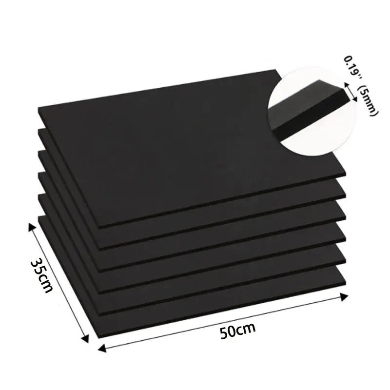 1pcs Thickness 1mm2mm3mm5mm10mm Eva Foam Sheets Sound-Absorbing Noise Spone