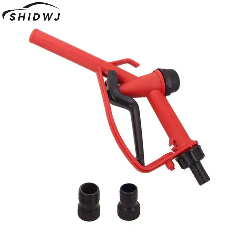 Red fuel nozzle with black handle for NoEnName Null grease guns from Mainland China