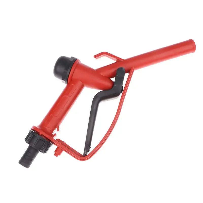 Red plastic fuel nozzle with trigger for NoEnName Null grease guns from Mainland China