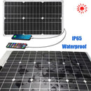 Solar panel module with IP65 rating and smartphone charging capability by NoEnName Null
