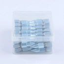 Clear plastic container with light blue connectors for NoEnName Null Needle Nose Grease Gun