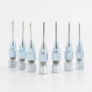 Row of needle nose syringes for the NoEnName Null Needle Nose Grease Gun
