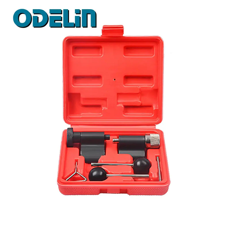 Red plastic case with automotive timing tool set for NoEnName Null Origin Auto Diesel Engine