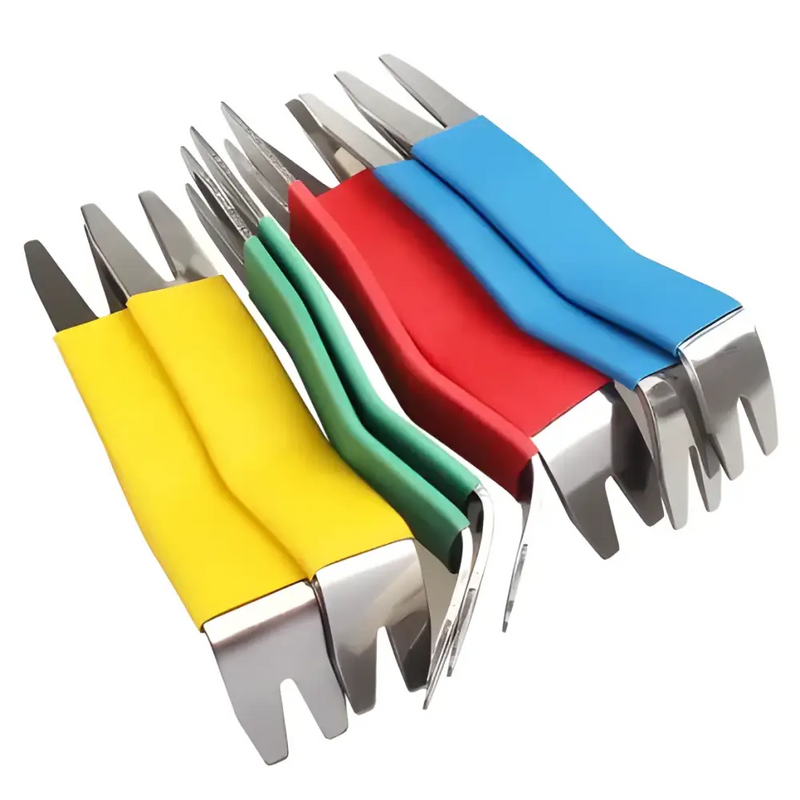 Colorful wire strippers with insulated handles for NoEnName Null Origin car trim removal tools