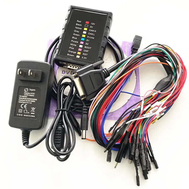 Logic analyzer with probes and adapter from NoEnName Null Origin, a mainland China item